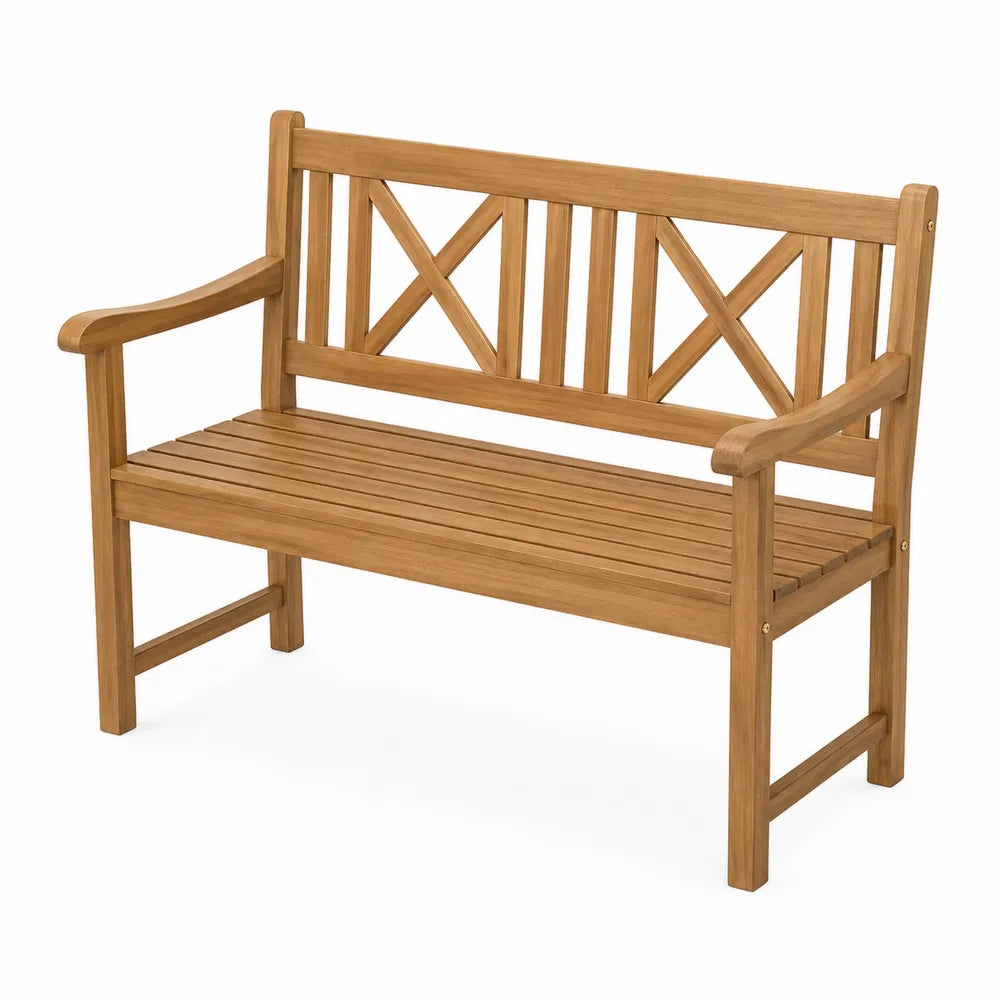Panca da giardino in legno di teak